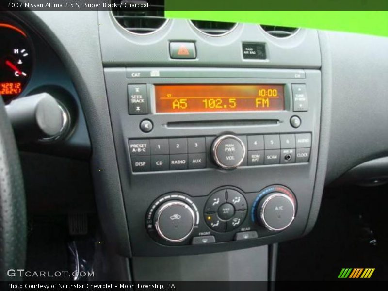 Super Black / Charcoal 2007 Nissan Altima 2.5 S
