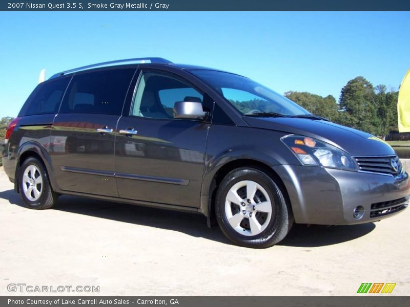 Smoke Gray Metallic / Gray 2007 Nissan Quest 3.5 S