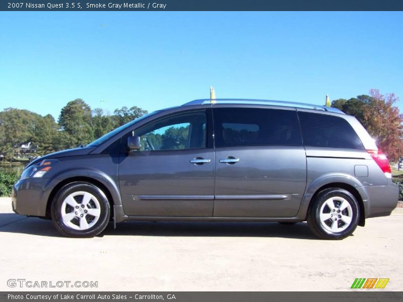 Smoke Gray Metallic / Gray 2007 Nissan Quest 3.5 S