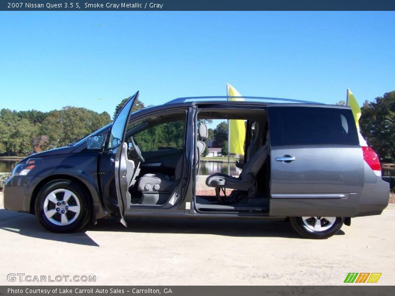 Smoke Gray Metallic / Gray 2007 Nissan Quest 3.5 S