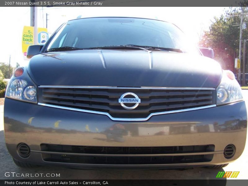 Smoke Gray Metallic / Gray 2007 Nissan Quest 3.5 S