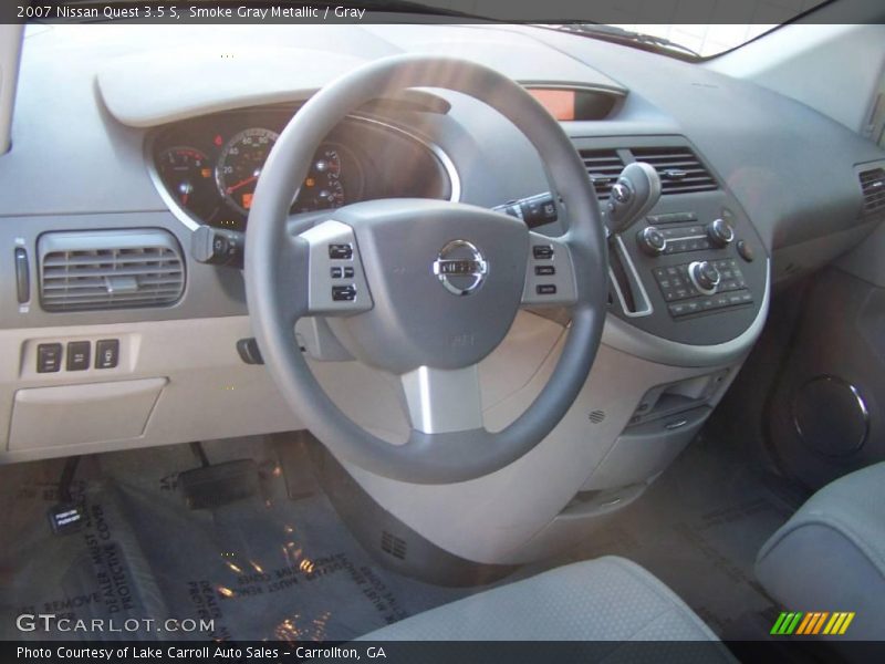 Smoke Gray Metallic / Gray 2007 Nissan Quest 3.5 S