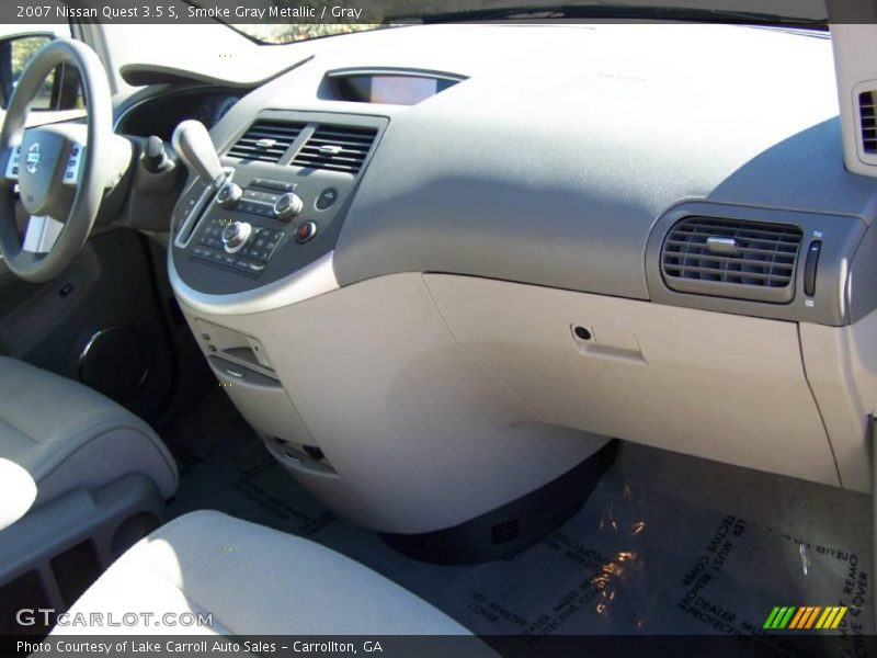 Smoke Gray Metallic / Gray 2007 Nissan Quest 3.5 S