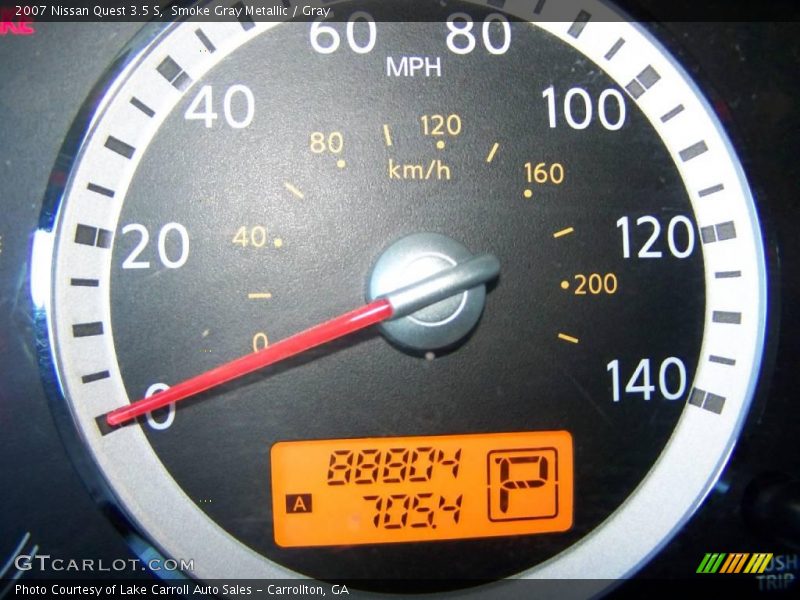 Smoke Gray Metallic / Gray 2007 Nissan Quest 3.5 S