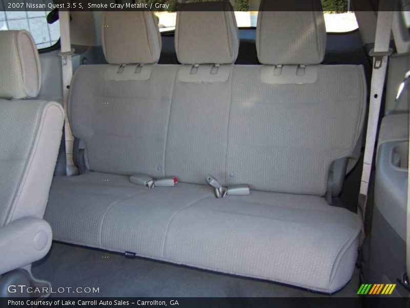 Smoke Gray Metallic / Gray 2007 Nissan Quest 3.5 S