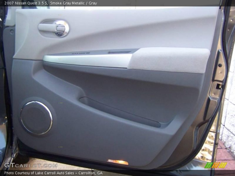 Smoke Gray Metallic / Gray 2007 Nissan Quest 3.5 S