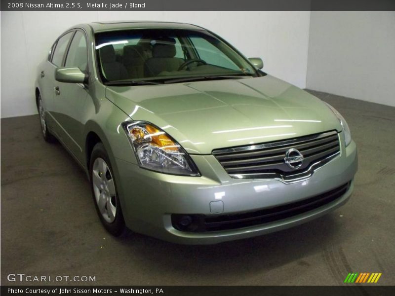 Metallic Jade / Blond 2008 Nissan Altima 2.5 S