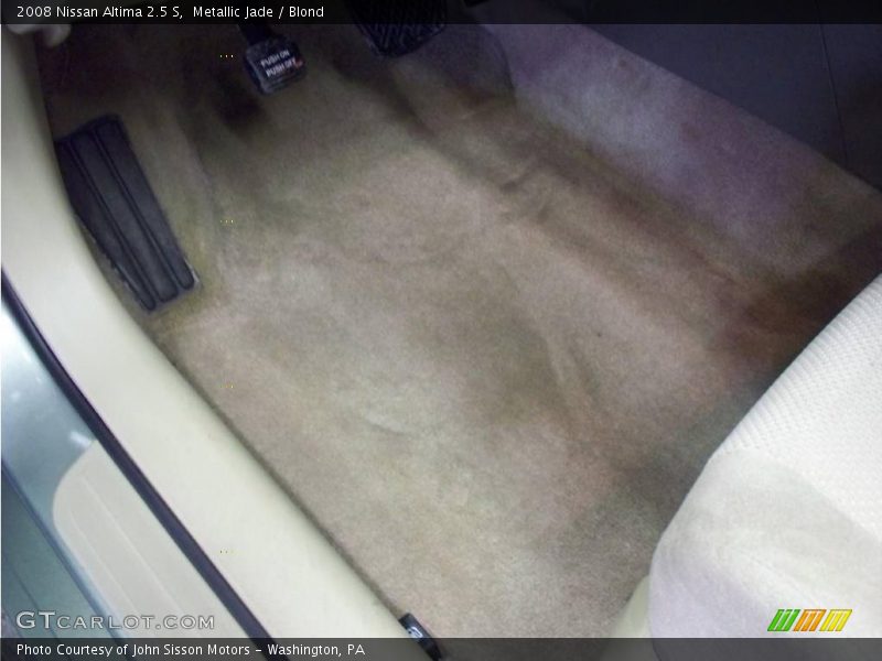 Metallic Jade / Blond 2008 Nissan Altima 2.5 S