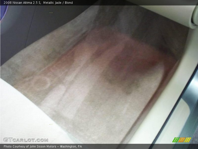 Metallic Jade / Blond 2008 Nissan Altima 2.5 S