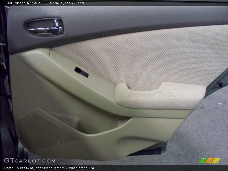 Metallic Jade / Blond 2008 Nissan Altima 2.5 S
