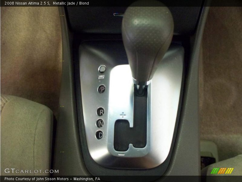 Metallic Jade / Blond 2008 Nissan Altima 2.5 S