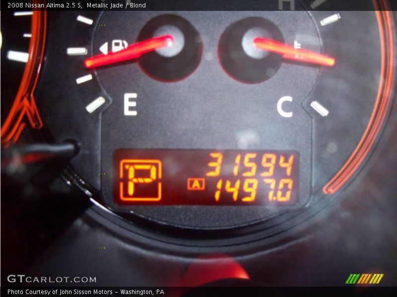 Metallic Jade / Blond 2008 Nissan Altima 2.5 S