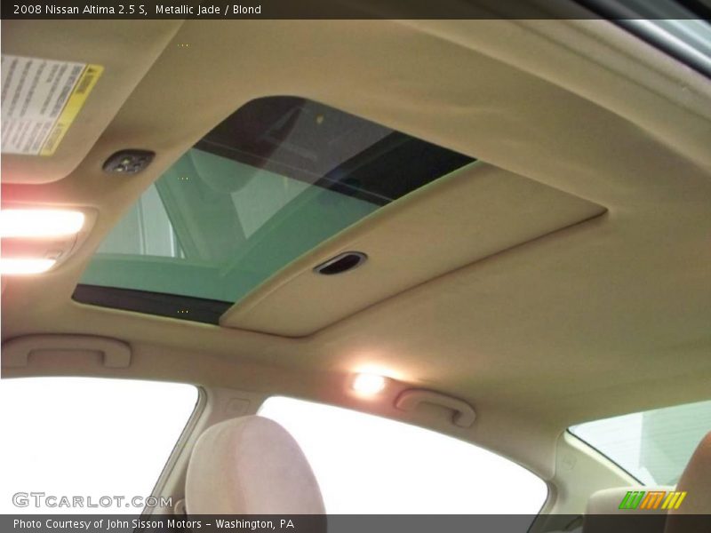 Metallic Jade / Blond 2008 Nissan Altima 2.5 S