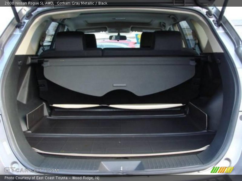 Gotham Gray Metallic / Black 2008 Nissan Rogue SL AWD