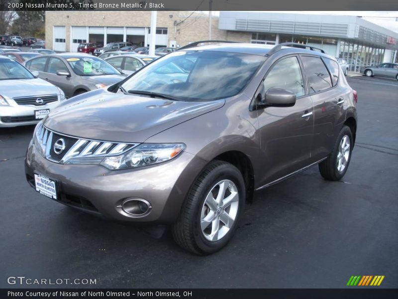 Tinted Bronze Metallic / Black 2009 Nissan Murano S