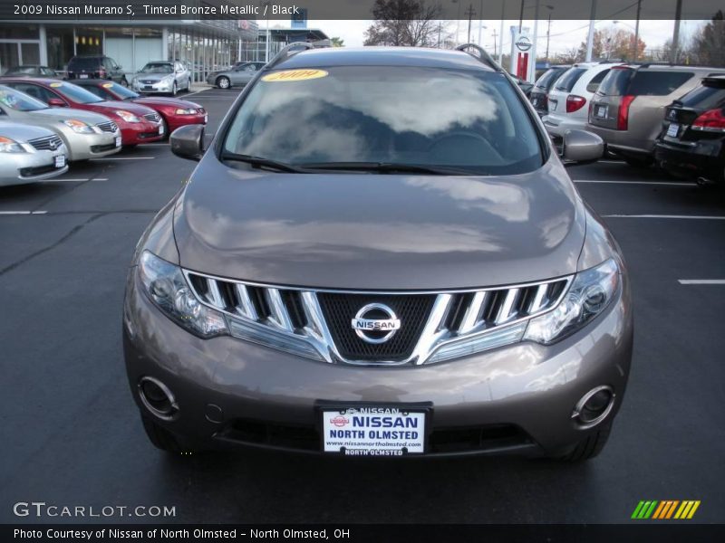 Tinted Bronze Metallic / Black 2009 Nissan Murano S