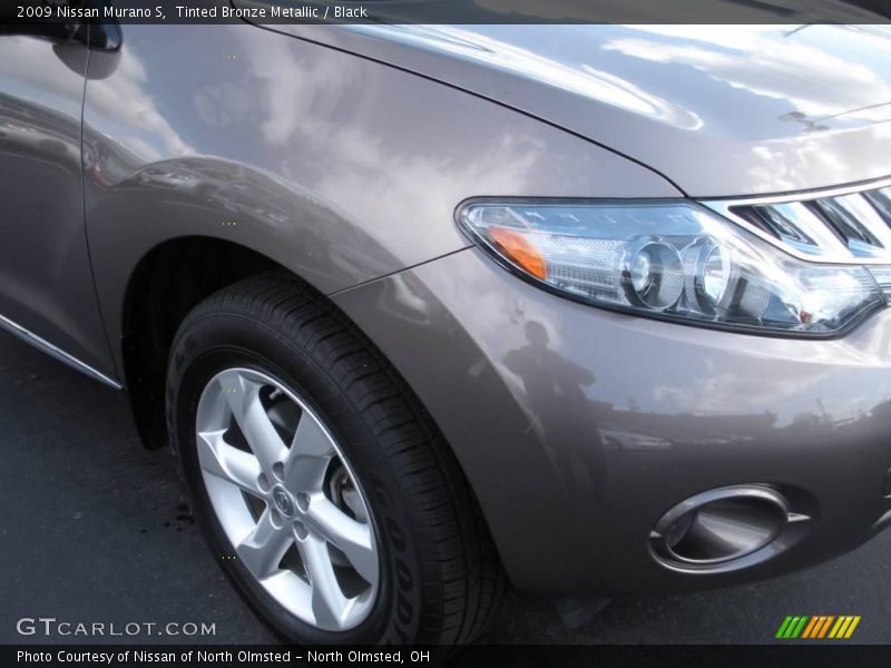 Tinted Bronze Metallic / Black 2009 Nissan Murano S