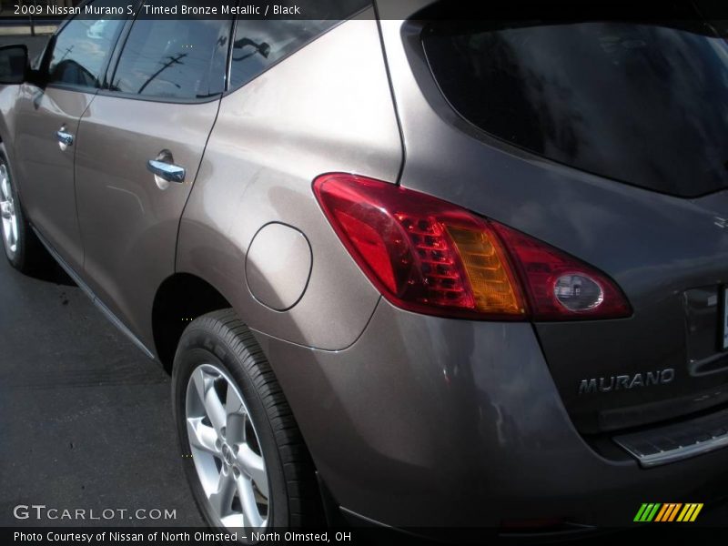 Tinted Bronze Metallic / Black 2009 Nissan Murano S