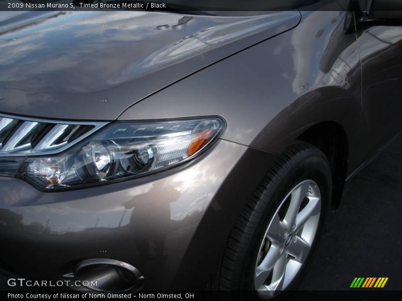 Tinted Bronze Metallic / Black 2009 Nissan Murano S