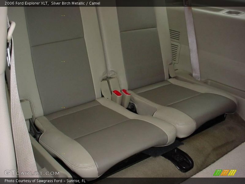 Silver Birch Metallic / Camel 2006 Ford Explorer XLT