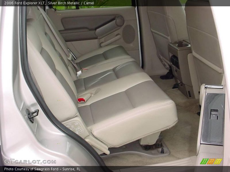 Silver Birch Metallic / Camel 2006 Ford Explorer XLT