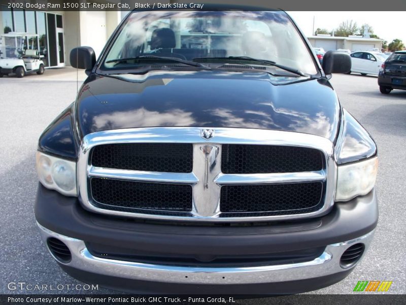 Black / Dark Slate Gray 2002 Dodge Ram 1500 SLT Regular Cab