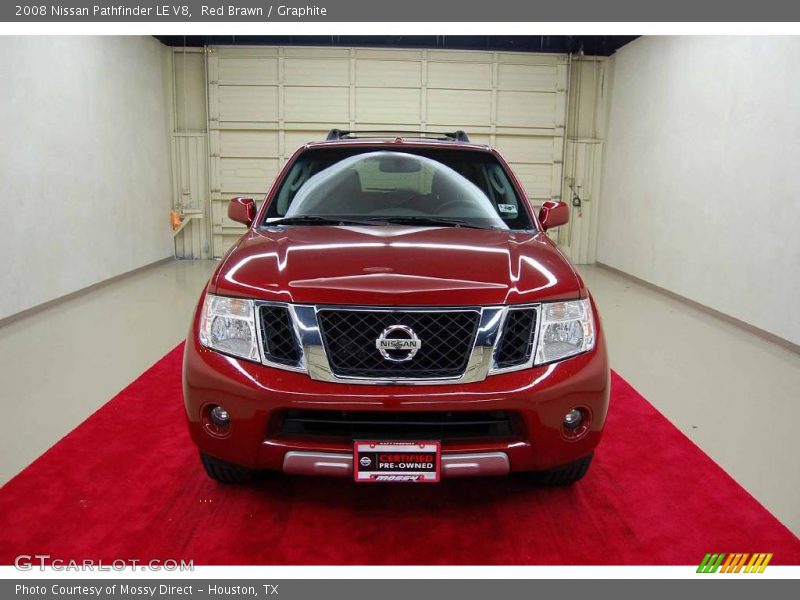 Red Brawn / Graphite 2008 Nissan Pathfinder LE V8