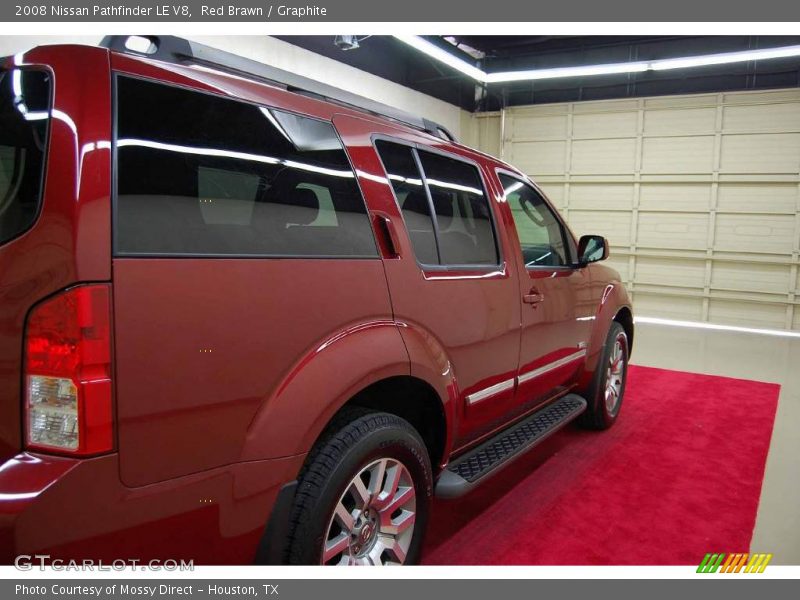 Red Brawn / Graphite 2008 Nissan Pathfinder LE V8