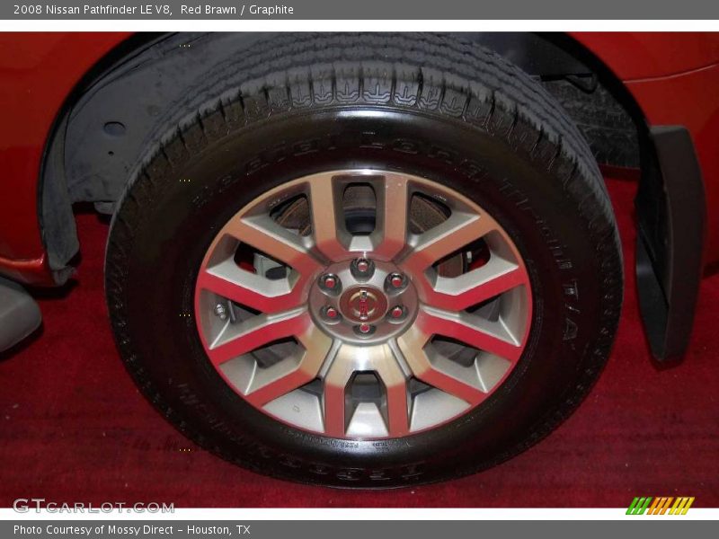 Red Brawn / Graphite 2008 Nissan Pathfinder LE V8