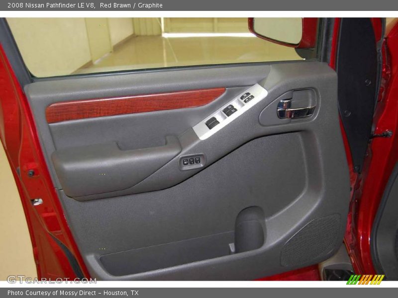 Red Brawn / Graphite 2008 Nissan Pathfinder LE V8