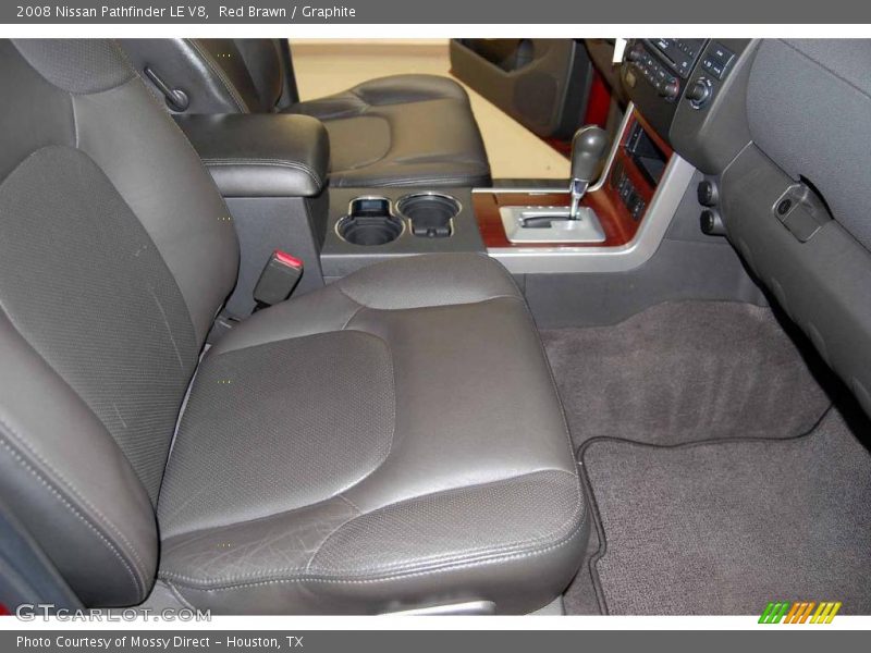 Red Brawn / Graphite 2008 Nissan Pathfinder LE V8