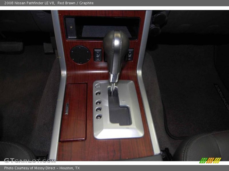 Red Brawn / Graphite 2008 Nissan Pathfinder LE V8