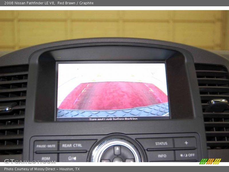 Red Brawn / Graphite 2008 Nissan Pathfinder LE V8