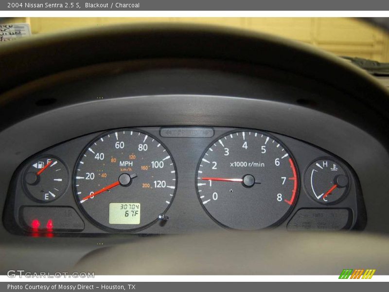 Blackout / Charcoal 2004 Nissan Sentra 2.5 S