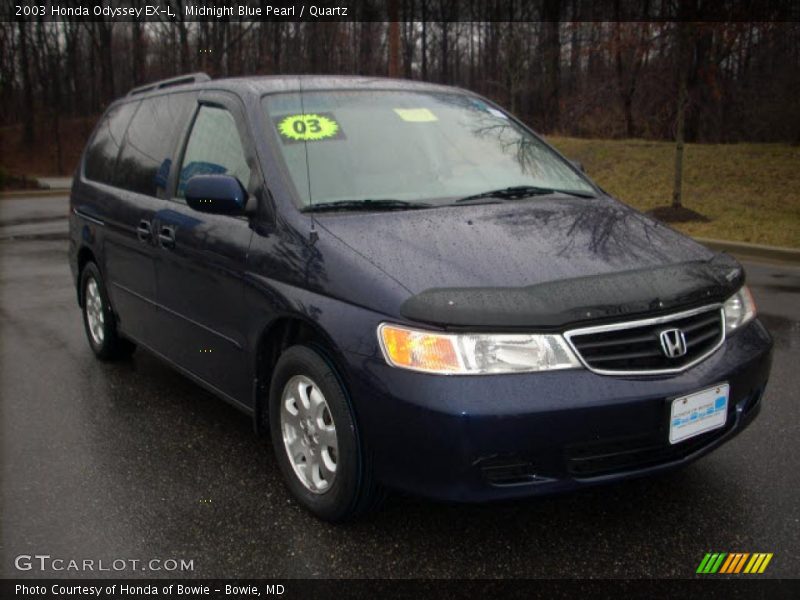 Midnight Blue Pearl / Quartz 2003 Honda Odyssey EX-L