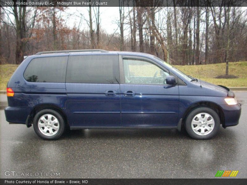 Midnight Blue Pearl / Quartz 2003 Honda Odyssey EX-L