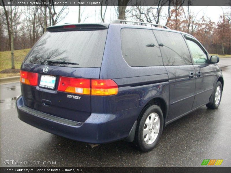 Midnight Blue Pearl / Quartz 2003 Honda Odyssey EX-L