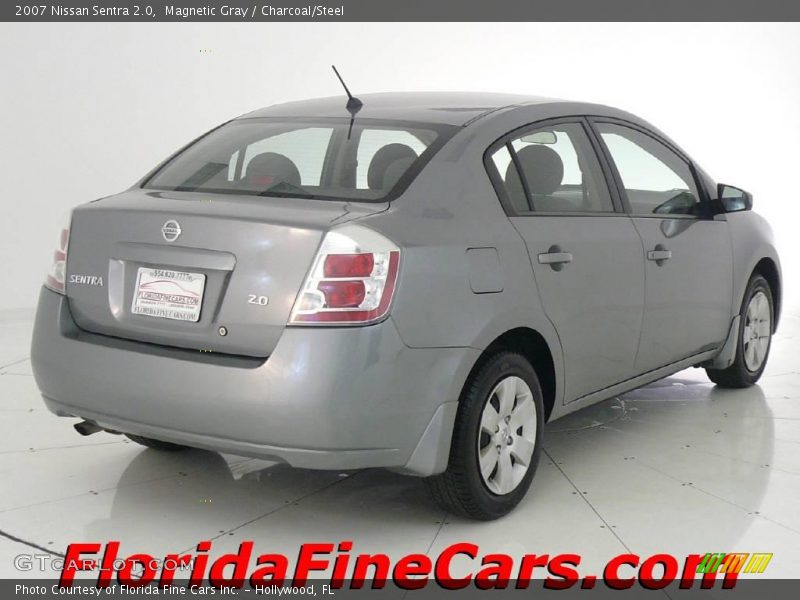 Magnetic Gray / Charcoal/Steel 2007 Nissan Sentra 2.0