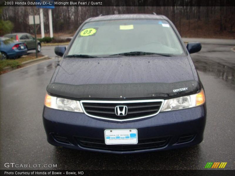 Midnight Blue Pearl / Quartz 2003 Honda Odyssey EX-L