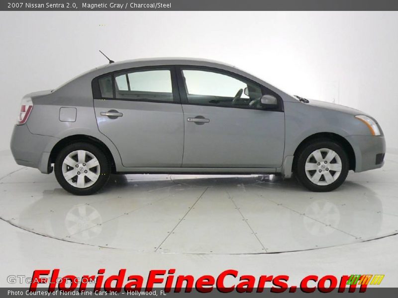 Magnetic Gray / Charcoal/Steel 2007 Nissan Sentra 2.0