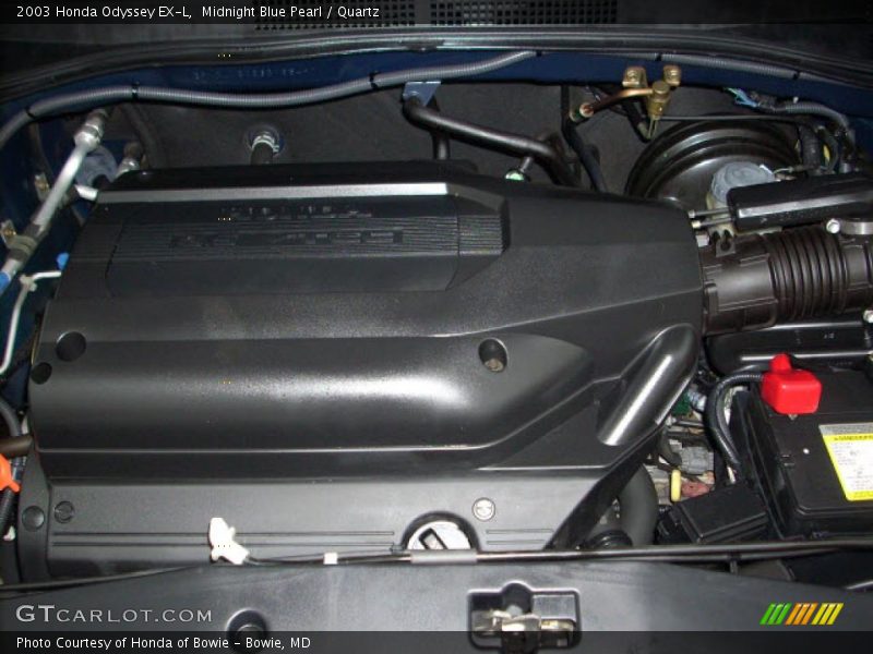 Midnight Blue Pearl / Quartz 2003 Honda Odyssey EX-L