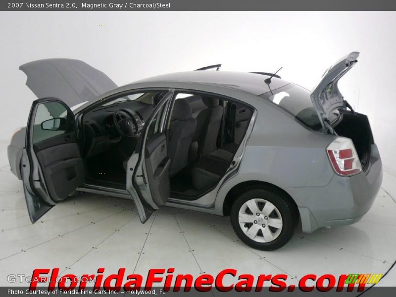 Magnetic Gray / Charcoal/Steel 2007 Nissan Sentra 2.0