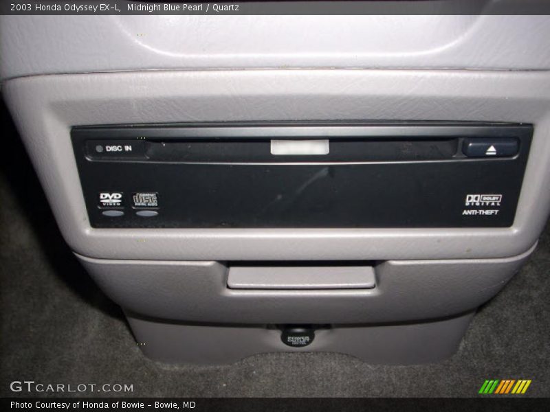 Midnight Blue Pearl / Quartz 2003 Honda Odyssey EX-L