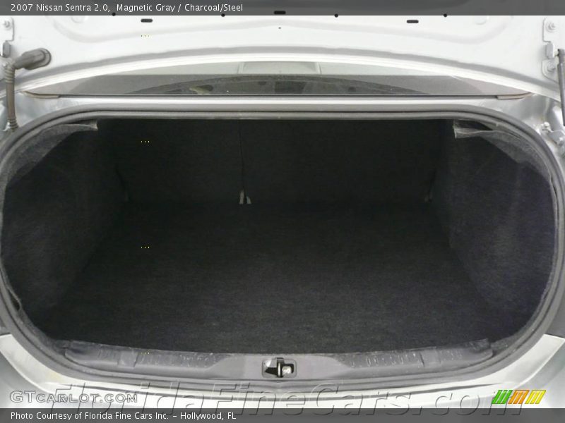 Magnetic Gray / Charcoal/Steel 2007 Nissan Sentra 2.0