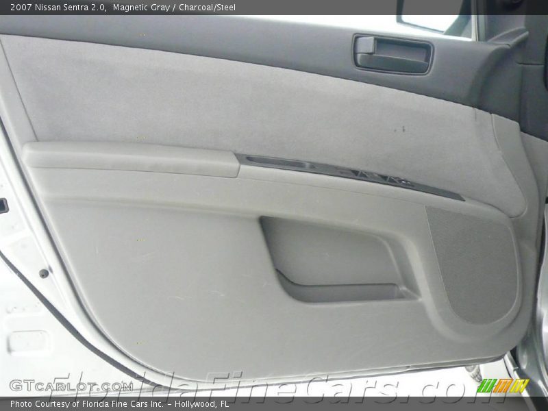 Magnetic Gray / Charcoal/Steel 2007 Nissan Sentra 2.0