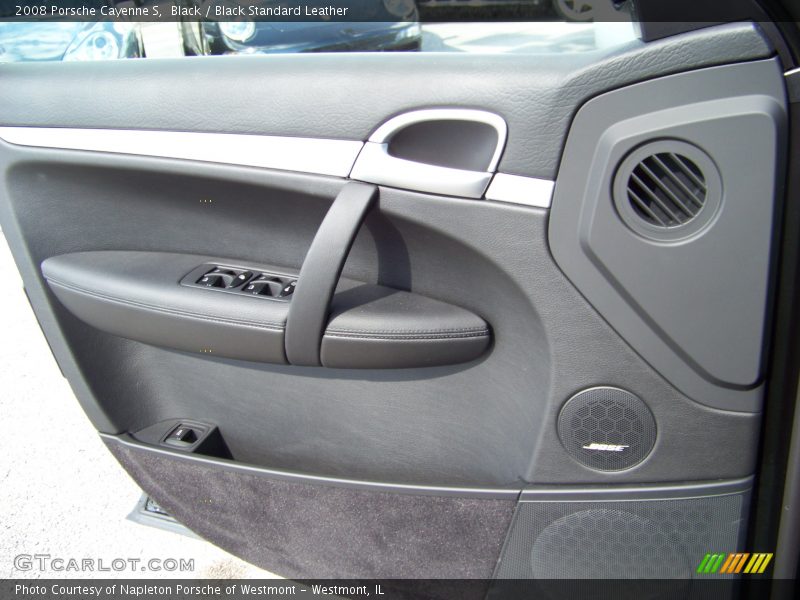 Black / Black Standard Leather 2008 Porsche Cayenne S