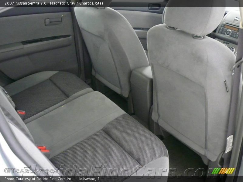 Magnetic Gray / Charcoal/Steel 2007 Nissan Sentra 2.0
