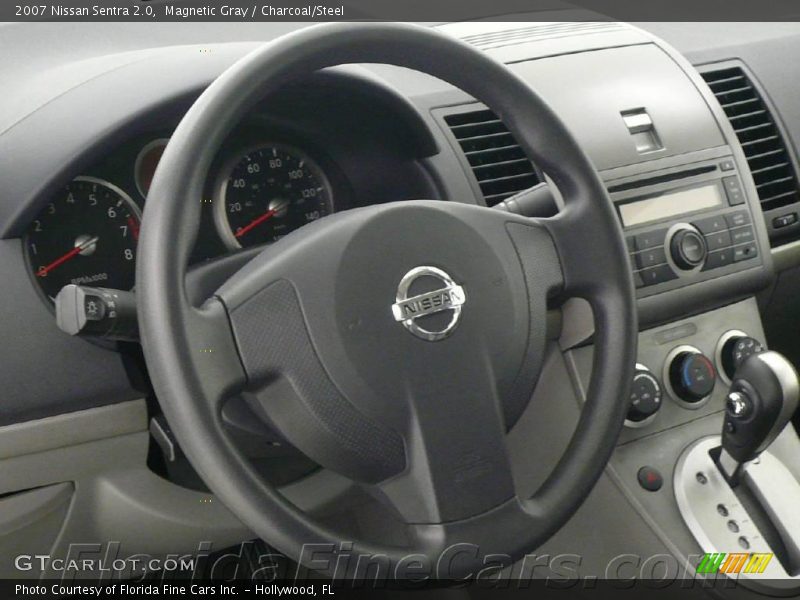Magnetic Gray / Charcoal/Steel 2007 Nissan Sentra 2.0