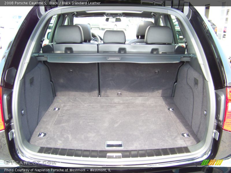 Black / Black Standard Leather 2008 Porsche Cayenne S