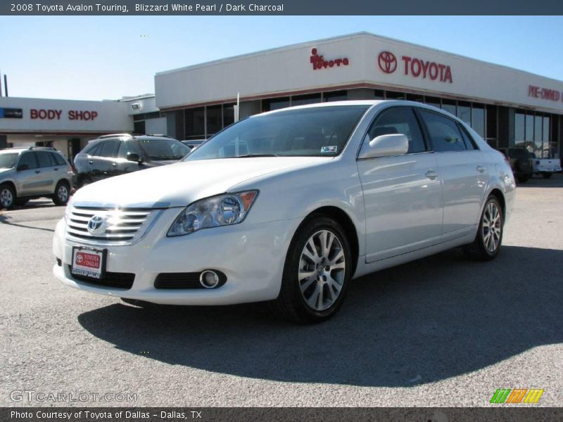 Blizzard White Pearl / Dark Charcoal 2008 Toyota Avalon Touring